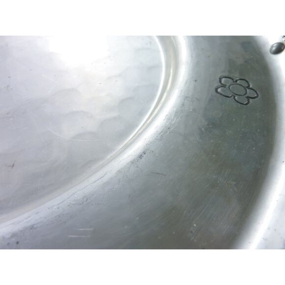 Vintage Floral Aluminum Serving Tray Coffee Bar Styling, Coffee Station Decor, - Picture 4 of 7